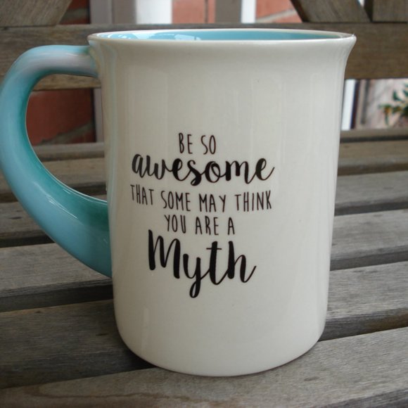 NARWHAL Go With The Flow Sculpted 16 oz Mug - Picture 4 of 7